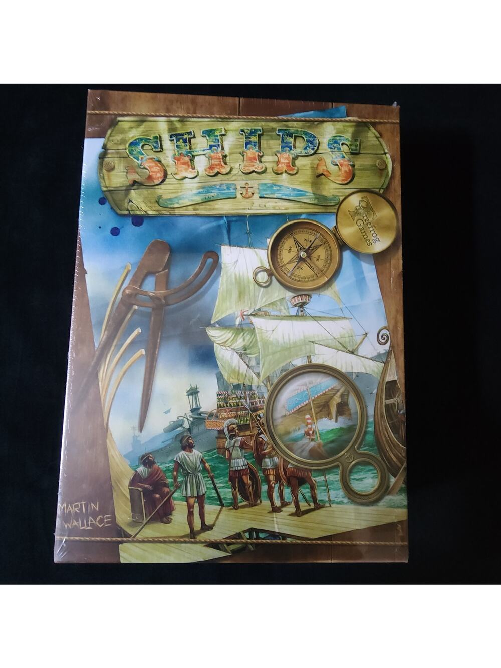 Ships Board Game by Martin Wallace Tree frog Games - New and Sealed